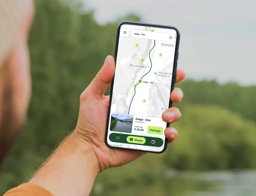 L'App Südtirol Fishing